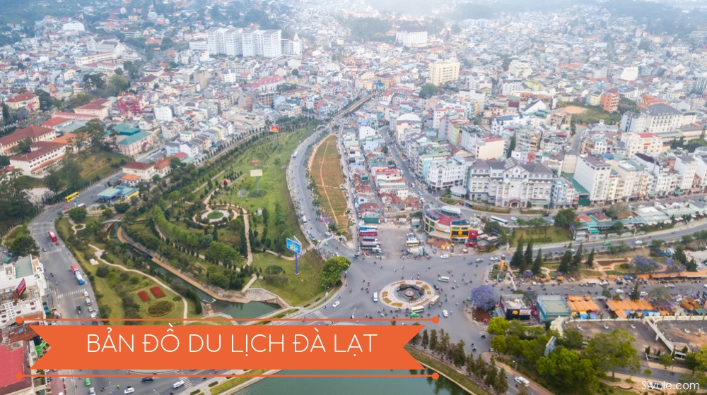 Bản đồ du lịch Đà Lạt